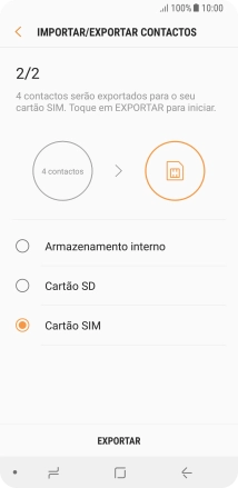 Prima EXPORTAR.
