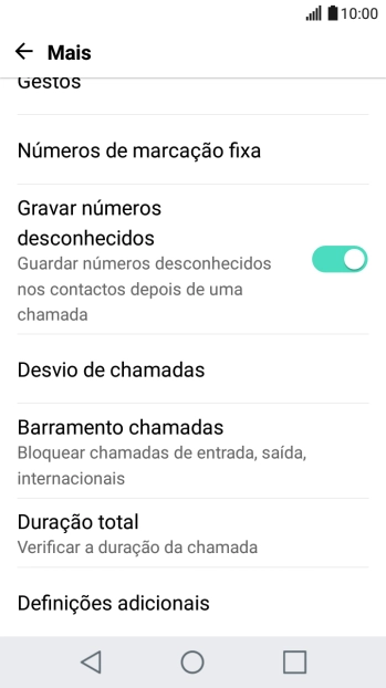 Prima Definições adicionais.