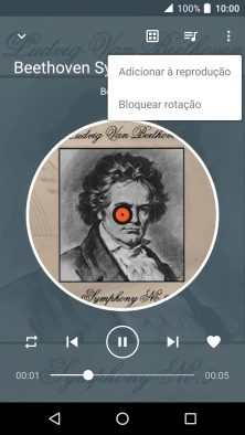 Prima Adicionar à reprodução.