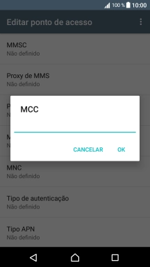 Introduza 268 e prima OK.