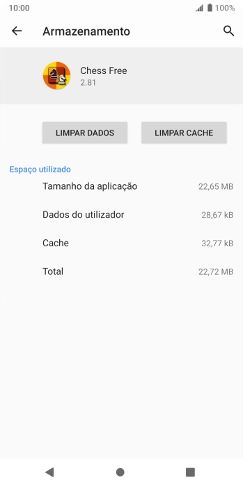 Prima LIMPAR CACHE.