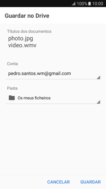Prima GUARDAR.