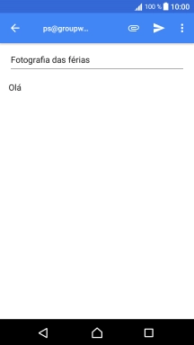 Prima o ícone de anexo.