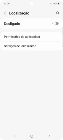 Prima o indicador para ativar ou desativar a função.