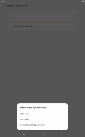 Prima Conta IMAP.