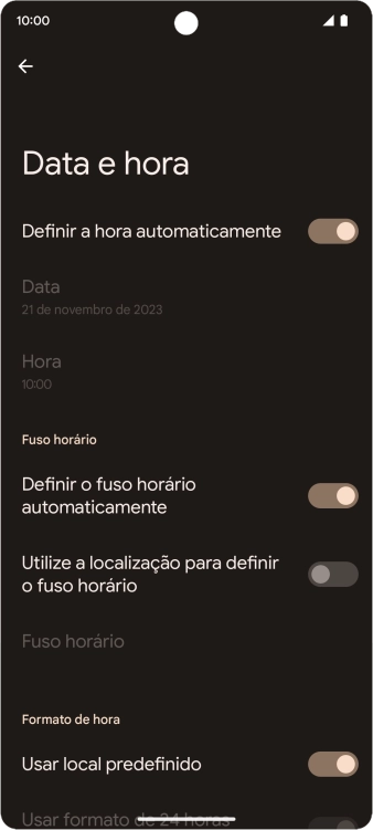 Para voltar ao ecrã inicial, deslize o dedo de baixo para cima a partir da base do ecrã.
