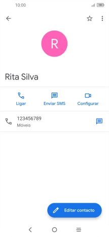 Prima a tecla de início para terminar e voltar ao ecrã inicial.