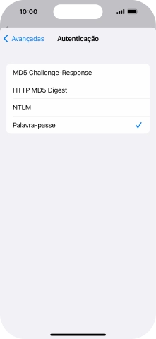 Prima Palavra-passe.