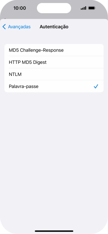 Prima Palavra-passe.
