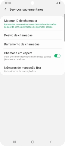 Prima Mostrar ID de chamador.