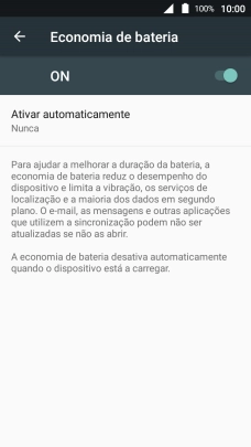 Prima a tecla de início para terminar e voltar ao ecrã inicial.