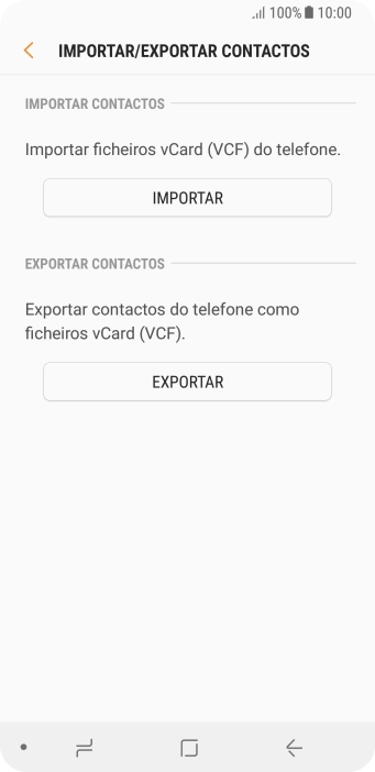 Prima IMPORTAR.