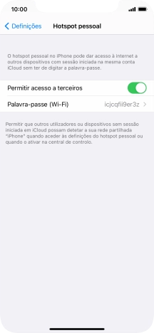 Para voltar ao ecrã inicial, deslize o dedo de baixo para cima a partir da base do ecrã.