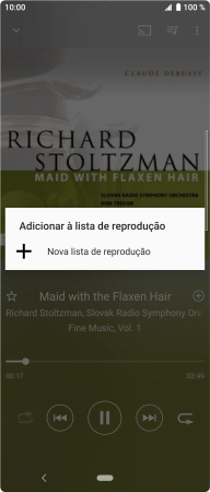 Prima Nova lista de reprodução.