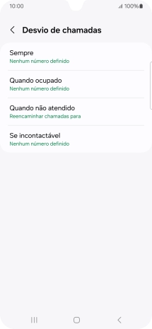 Prima a tecla de início para terminar e voltar ao ecrã inicial.