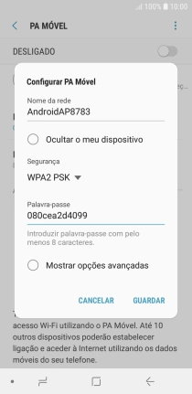 Prima GUARDAR.