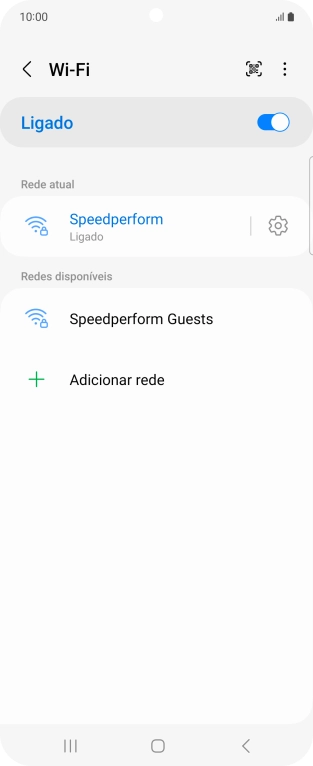 Prima a tecla de início para terminar e voltar ao ecrã inicial.