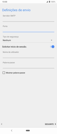 Prima a lista suspensa sob 