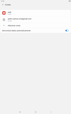 Prima a tecla de início para terminar e voltar ao ecrã inicial.