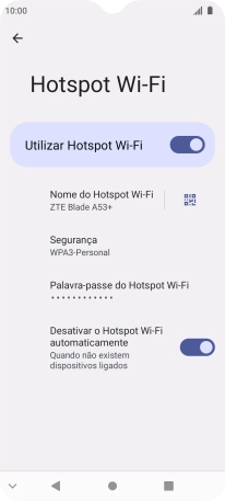 Prima a tecla de início para terminar e voltar ao ecrã inicial.