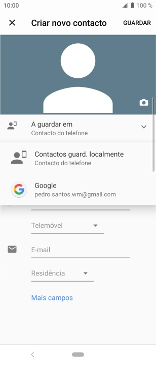 Prima Contactos guard. localmente.