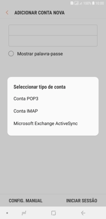 Prima Conta IMAP.