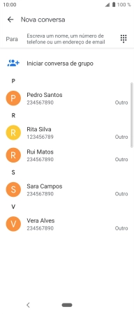 Prima o campo junto a 