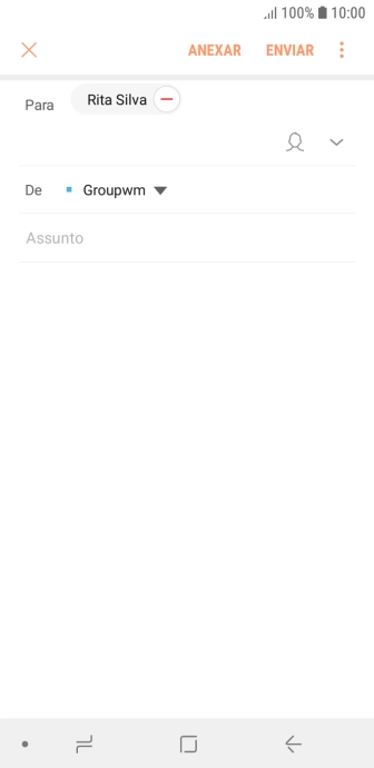 Prima Assunto e introduza o assunto pretendido.