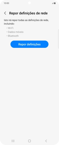 Prima Repor definições.