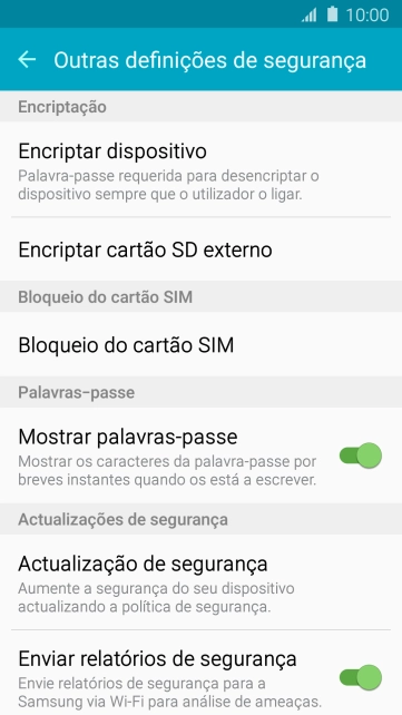 Prima Bloqueio do cartão SIM.