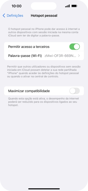 Para voltar ao ecrã inicial, deslize o dedo de baixo para cima a partir da base do ecrã.