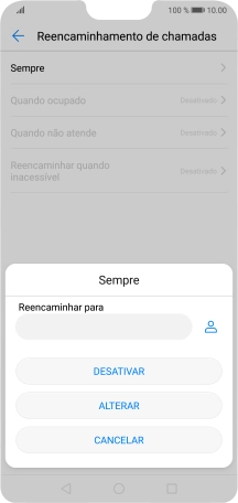Prima DESATIVAR.