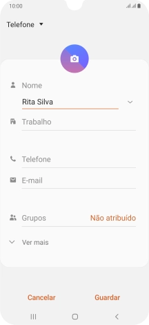Prima Telefone e introduza o número de telefone pretendido.