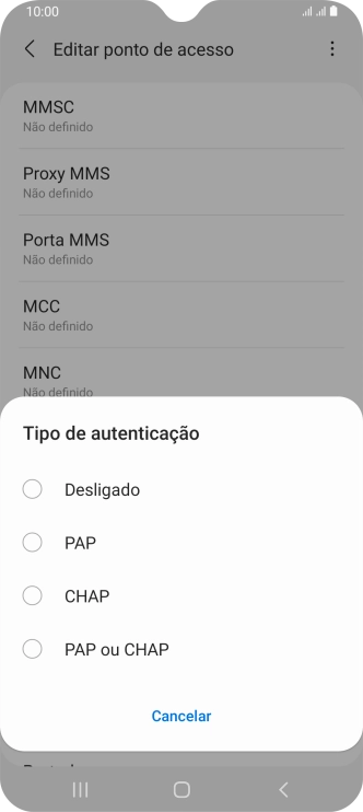 Prima Desligado.