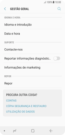 Prima Data e hora.