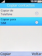 Escolha Copiar.