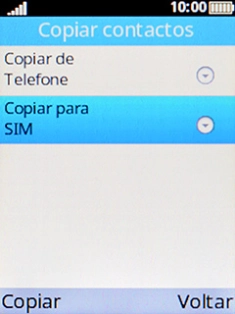 Escolha Copiar.