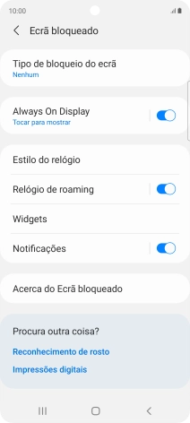 Prima a tecla de início para terminar e voltar ao ecrã inicial.