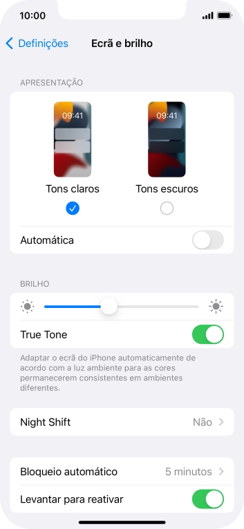 Prima Tons escuros.