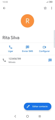 Prima o número pretendido.