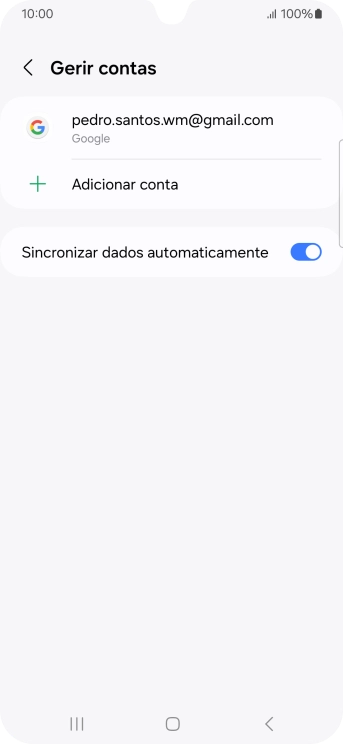 Prima a tecla de início para terminar e voltar ao ecrã inicial.