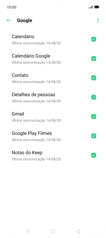 Prima a tecla de início para terminar e voltar ao ecrã inicial.