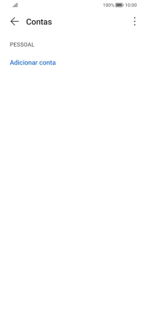 Prima Adicionar conta.