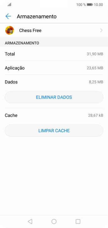 Prima LIMPAR CACHE.