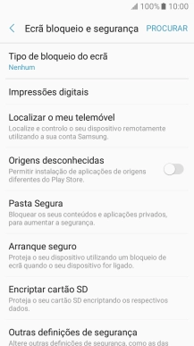 Prima a tecla de início para terminar e voltar ao ecrã inicial.