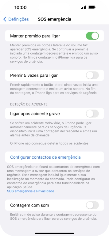 Prima o indicador junto a 