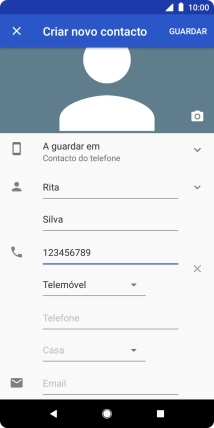 Prima GUARDAR.