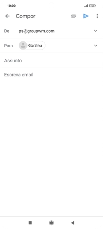 Prima Assunto e introduza o assunto pretendido.