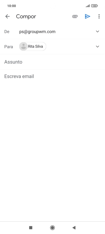 Prima Assunto e introduza o assunto pretendido.