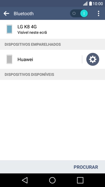 Prima a tecla de início para terminar e voltar ao ecrã inicial.